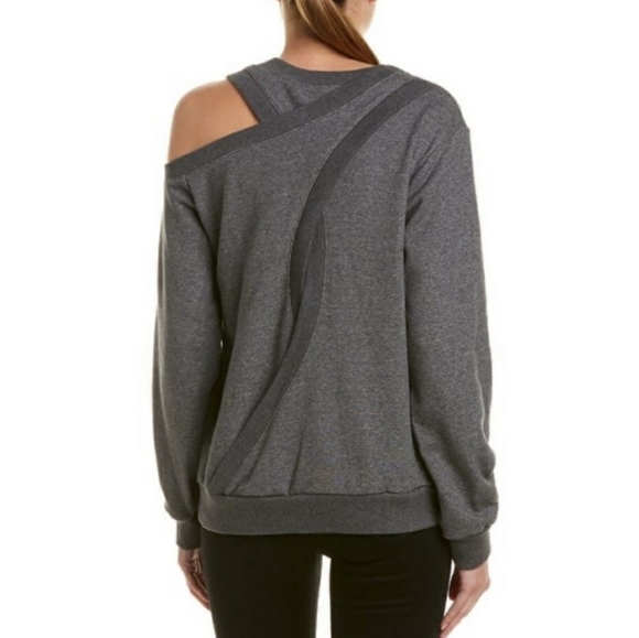 A.LC. Covell Cold Shoulder Sweatshirt - Picture 2 of 7